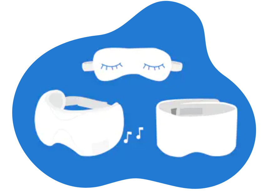 formes et tailles des masques de sommeil